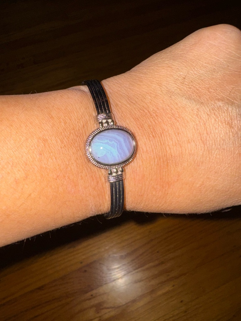 Blue Lace Agate Bracelet